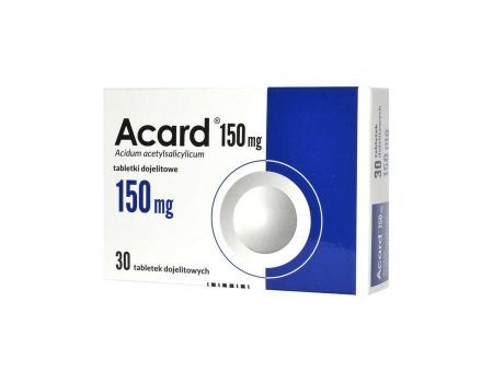 ACARD 150mg 30tbl lek przeciwzakrzepowy