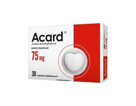 ACARD 75mg 30tbl lek przeciwzakrzepowy