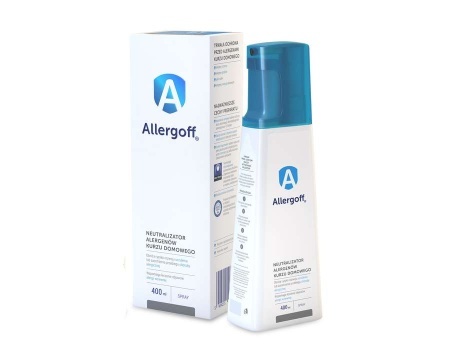 Allergoff neutralizator alergenów kurzu domowego spray 400ml
