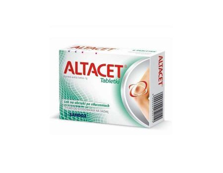 Altacet w tabletkach do okładów 6 sztuk