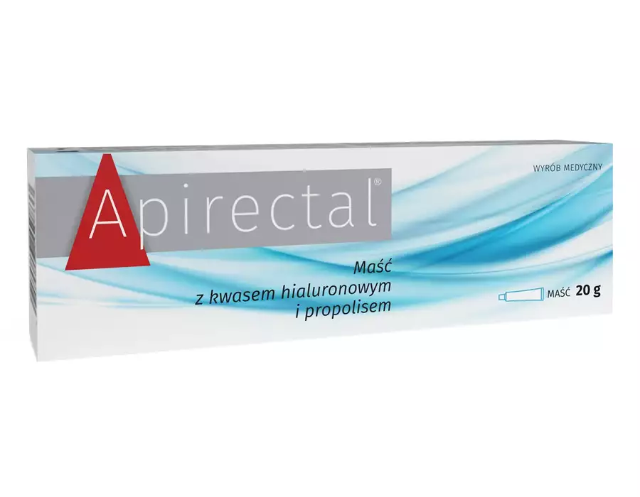 Apirectal maść z kwasem hialuronowym i propolisem 20g