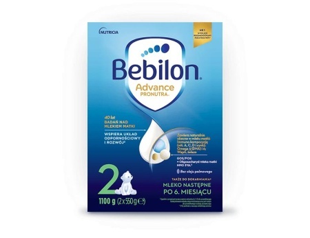 Bebilon 2 Advance PRONUTRA mleko modyfikowane po 6. miesiącu życia  1000g