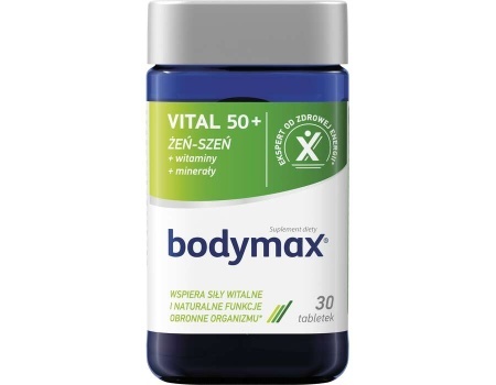 Bodymax VITAL 50+ 30tbl DATA WAŻNOŚCI 29.10.2023
