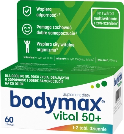 Bodymax VITAL 50+ 60tbl