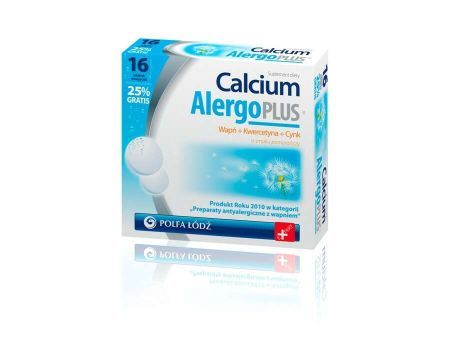 Calcium Alergo Plus 16tbl musujących