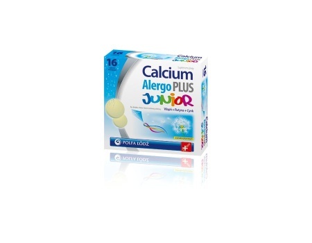 Calcium Alergo Plus JUNIOR 16tbl musujących