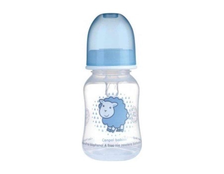 CANPOL BABIES butelka dla niemowląt dekorowana  (59/100) 125ml