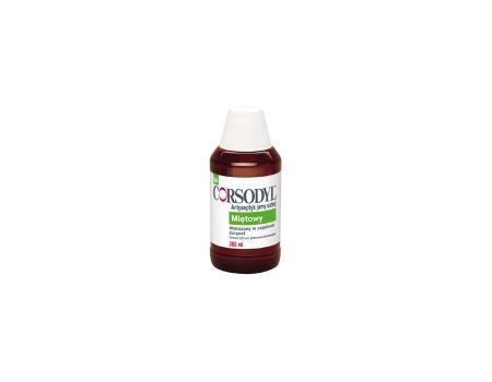 Corsodyl 0.2% płyn o smaku miętowym 300ml