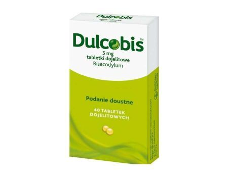 Dulcobis 5mg tabletki na zaparcia 40tbl
