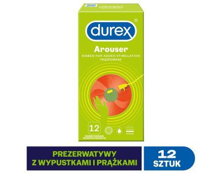 DUREX AROUSER prezerwatywy 12szt
