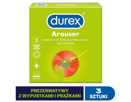 DUREX AROUSER prezerwatywy 3szt