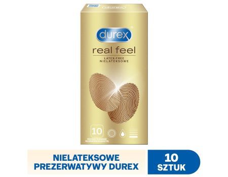 DUREX REAL FEEL prezerwatywy 10szt