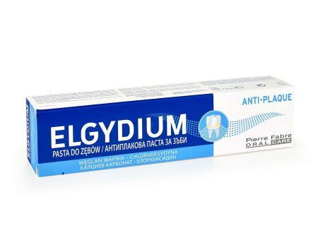 ELGYDIUM anti-plaque antybakteryjna pasta do zębów 75ml