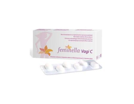 Feminella Vagi C 250mg 6 tabletek dopochwowych