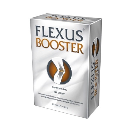 Flexus BOOSTER kolagen na stawy 30 tabletek DŁUGA DATA WAŻNOŚCI