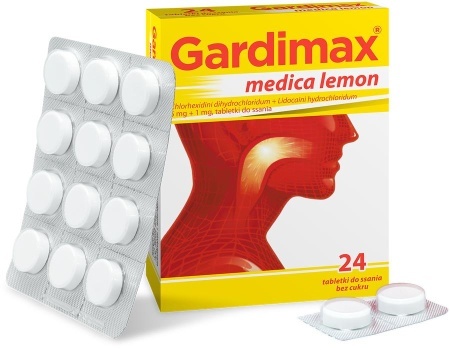 Gardimax medica lemon 24tbl do ssania
