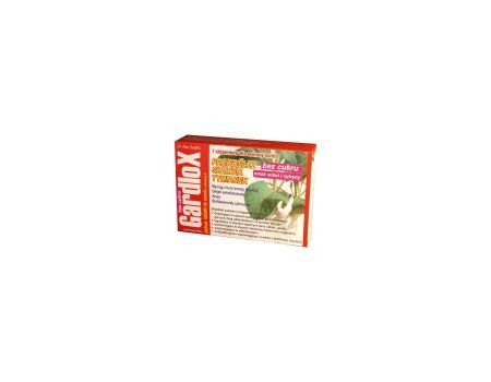 Gardlox ziołowe pastylki do ssania o smaku wiśniowo-cytrynowym BEZ CUKRU 16pastylek