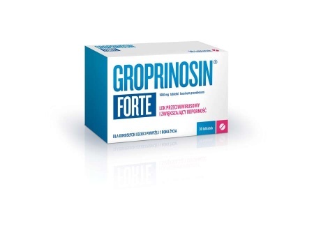 Groprinosin FORTE 1000 mg 30 tabletki