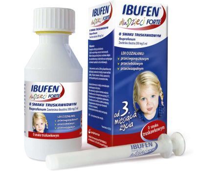 Ibufen FORTE zawiesina dla dzieci smak truskawkowy 100ml