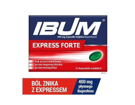 IBUM Express Forte 400mg 12kaps