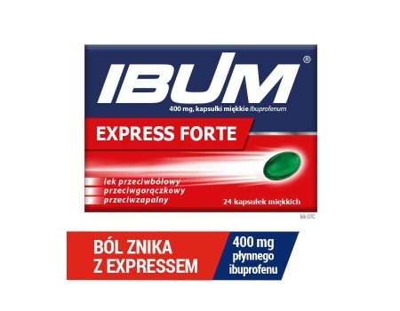 IBUM Express Forte 400mg 24kaps