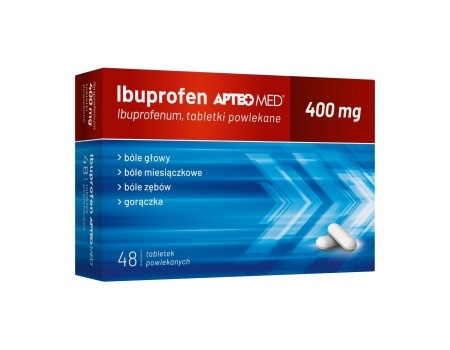 Ibuprofen 400mg 48tbl APTEO MED