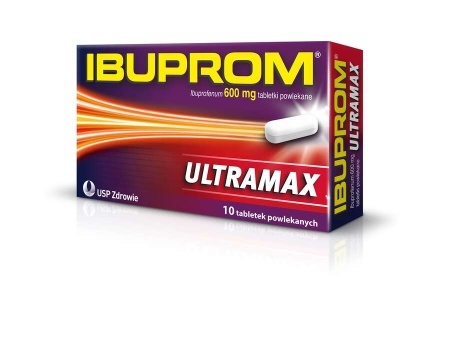 Ibuprom ULTRAMAX 600 mg 10 tabletek