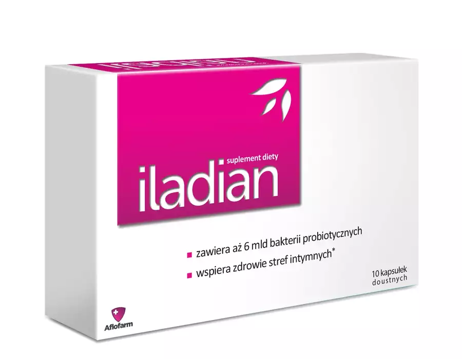 Iladian 10 kapsułek (probiotyk dla kobiet)