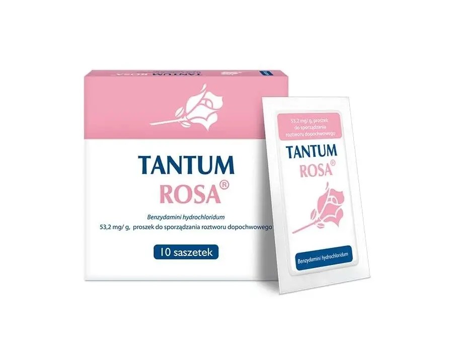 Tantum rosa - saszetki przeciwbakteryjne na infekcje intymne