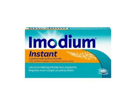Imodium Instant 2 mg 6 tabletek na biegunkę