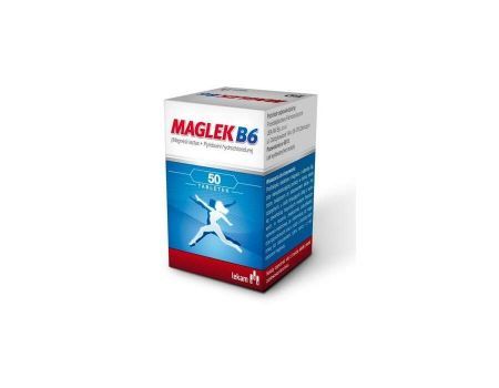 Maglek B6 50tbl magnez w tabletkach LEK-AM