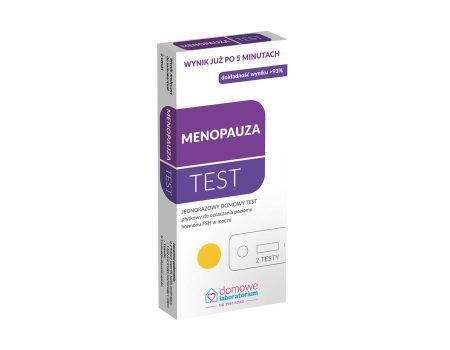 Menopauza TEST domowy test na menopauzę (hormon FSH) 2szt