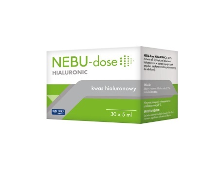 Nebu-dose hialuronic (zielony) z kwasem hialuronowym 30amp do inhalacji