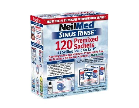 NeilMed SINUS RINSE 120 Premixed Packets uzupełnienie do zestawów dla dorosłych (bez butelki) 120sasz