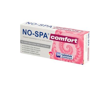 No-Spa Comfort 40mg 20tbl