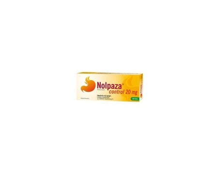 Nolpaza Control 20mg 14 tabletek na żołądek