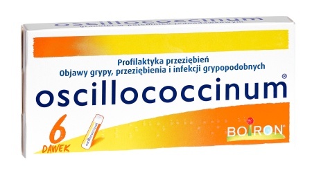 Oscillococcinum 6 dawek (homeopatia na przeziębienie i grypę)
