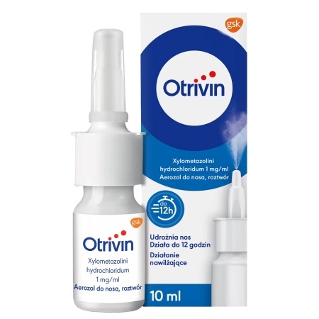 Otrivin 0,1% aerozol do nosa 10ml