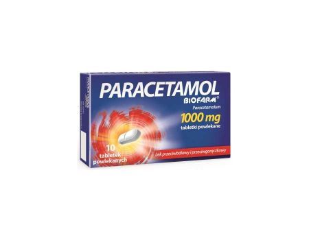 Paracetamol Biofarm 1000mg 10tbl