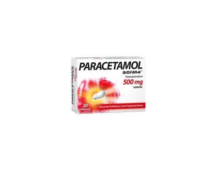 Paracetamol Biofarm 500mg 20tbl