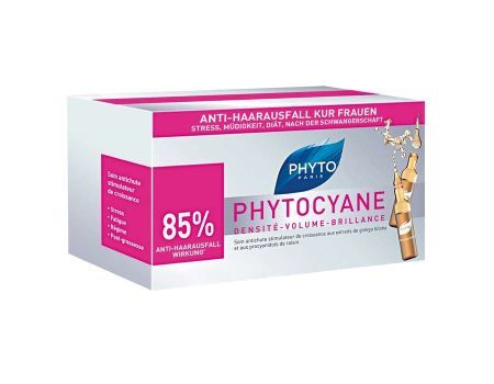 PHYTO phytocyane kuracja dla kobiet 12amp. x 7,5ml