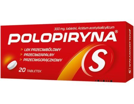 POLOPIRYNA S 300 mg 20 tabletek