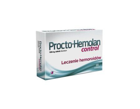 Procto-Hemolan Control 20 tabletki na hemoroidy