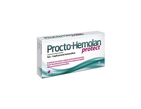 Procto-Hemolan Protect czopki 10szt