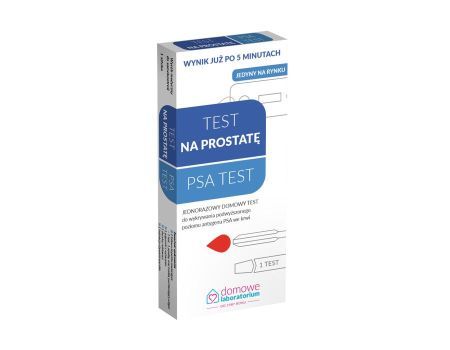PSA TEST domowy test do wykrywania podwyższonego poziomu antygenu prostaty PSA 1szt