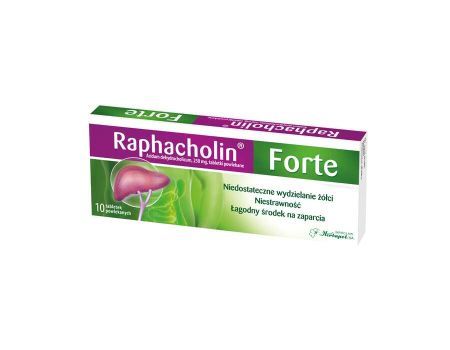 Raphacholin FORTE 250mg 10tbl