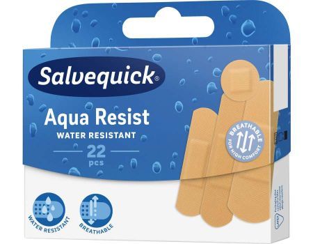 Salvequick Aqua Resist wodoodporny 22 plastry