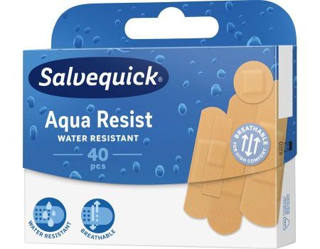 Salvequick Aqua Resist wodoodporny 40 plastrów