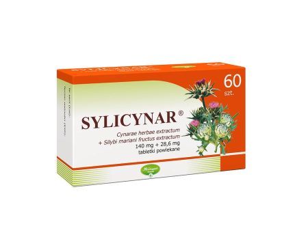 Sylicynar 60 tabletek z ostropestem i karczochem