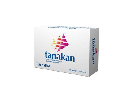 Tanakan 90 tabletek z miłorzębem japońskim